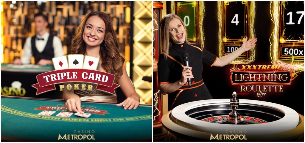 Casino Metropol Canlı Casino Oyunları